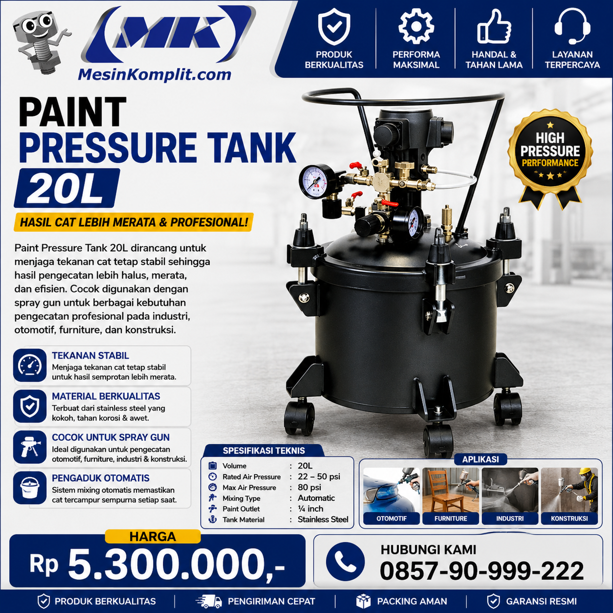Paint Tank Tangki Cat (TS...